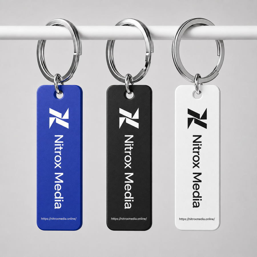 Branded Key Ring